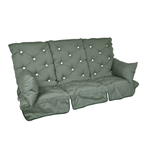 Hammockdynset hög rygg mossgrön