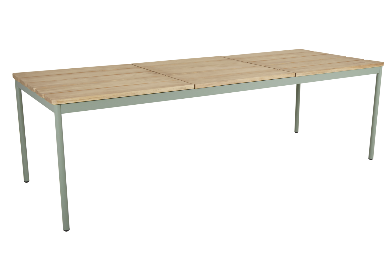 Nox matbord grön/teak 238x90