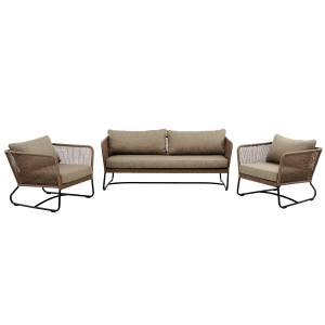 Pors soffgrupp natur exkl. bord