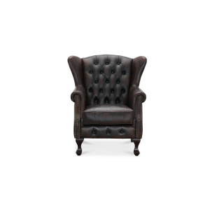 Aberdeen chesterfield wingchair oxblod