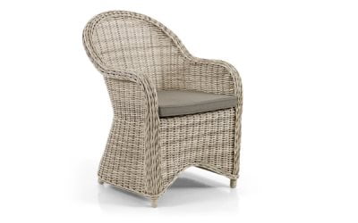 Paulina fåtölj med dyna beige