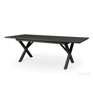 Hillmond matbord förlängningsbart 160-220x100 Svart