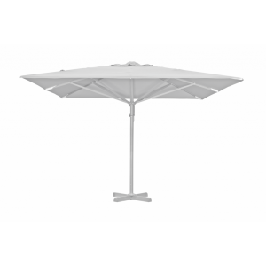Paris parasoll 4x4 m vit