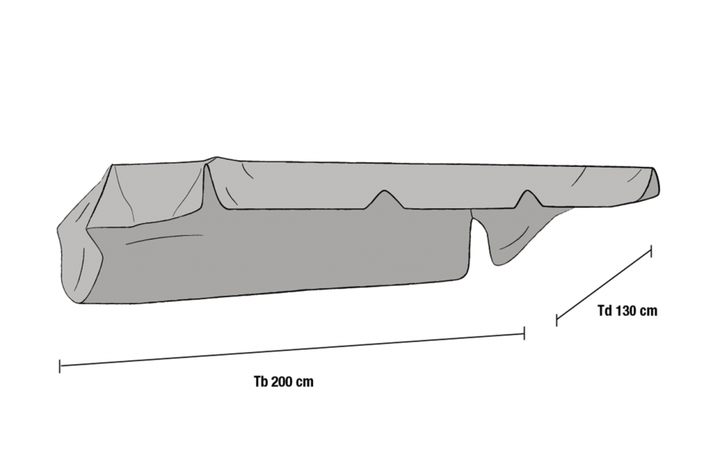 Hammocktak Olbia grå