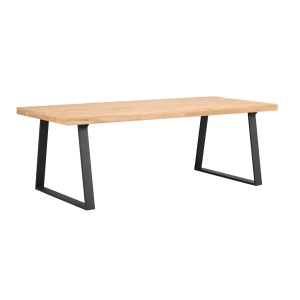Brooklyn matbord Ek/svart 220