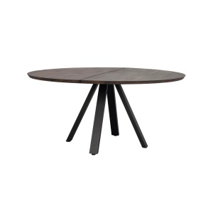 Carradale Ø150 matbord Brun/svart