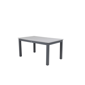 Albany matbord svart/grå 90x152-210