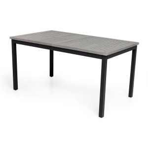 Albany matbord svart/grå 160/240cm