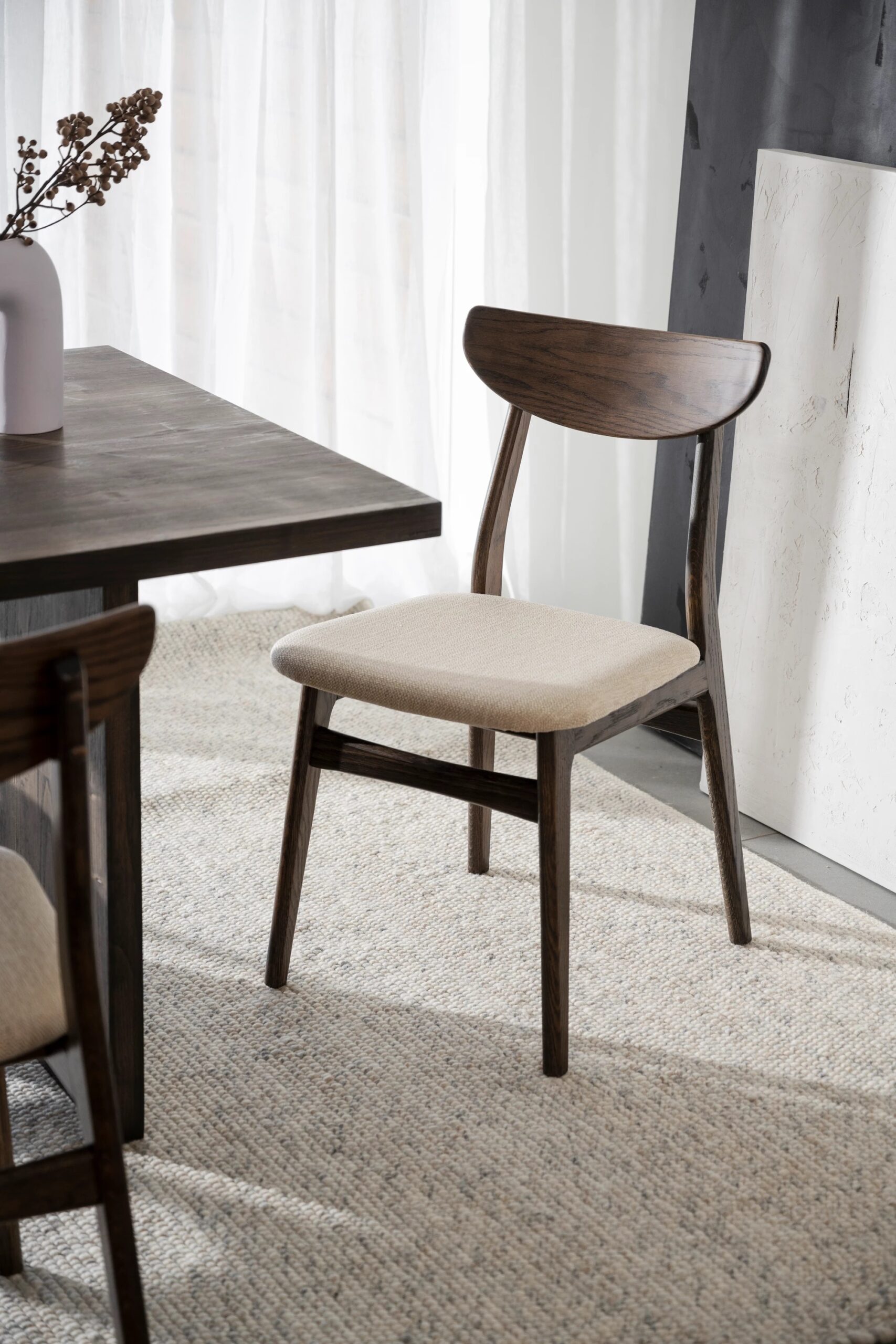 Emmett matbord mörkbrun - Bild 3