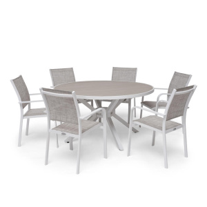 Hånger matgrupp vit/grå Ø140