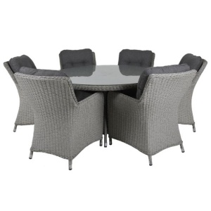 Hornbrook matgrupp rund grå