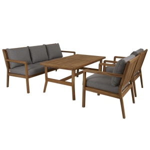 Kornell soffgrupp teak