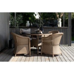 Oscar matgrupp rund beige