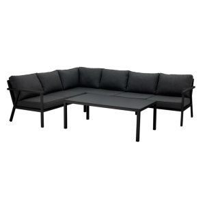 Rana hörnsoffa svart 224x291