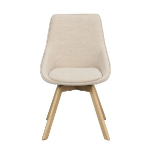Alison stol ljusbeige/ekben