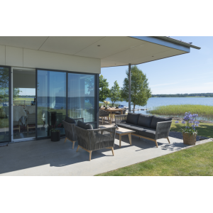 Himmelsnäs soffgrupp grå ex.bord