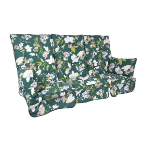Hammockdynset hög rygg green botanical