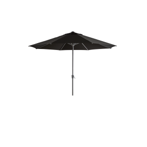 Abriola parasoll Charcoal Black 3,3m