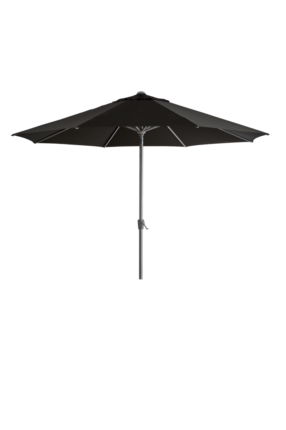 Abriola parasoll Charcoal Black 3,3m