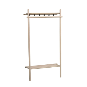 Milford klädställning Vitpigmenterad