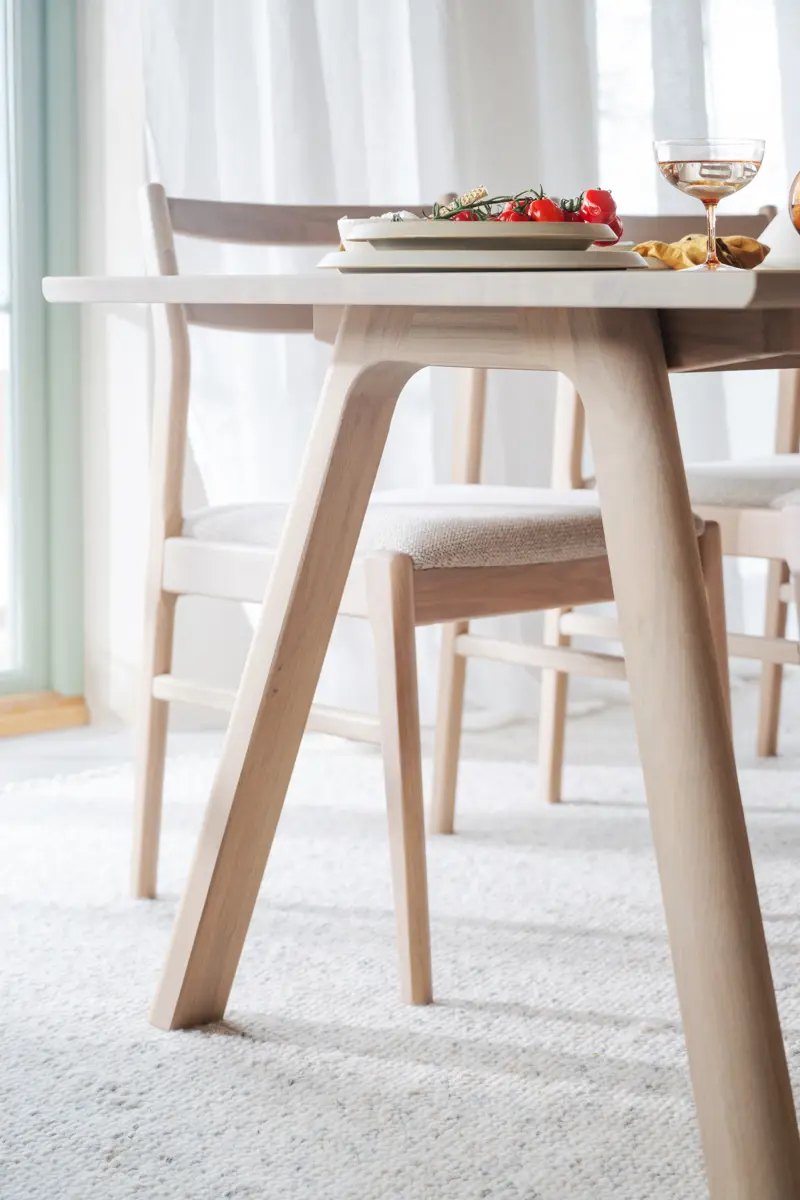 Clapperton 220x95 cm Vitpigmenterad - Bild 3