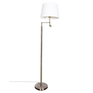 Orlando golvlampa antik/cremevit