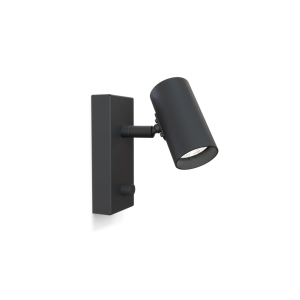 Tyson vägglampa svart