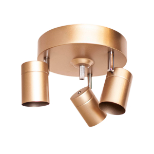 Correct takspot 3-låg guld