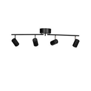 Correct takskena 4-låg svart matt