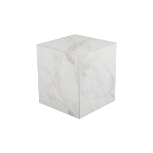 Zten soffbord Vit 40x40 cm