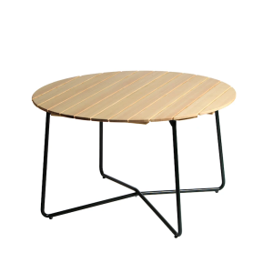 Bord 9A 120 - Oljad furu med grönt stativ