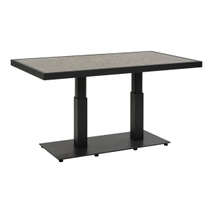 Scale soffbord Svart/Grå keramik