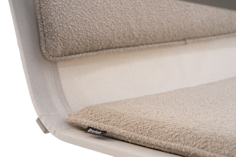 Soro loungefåtölj Khaki/Teddy Beige - Bild 3